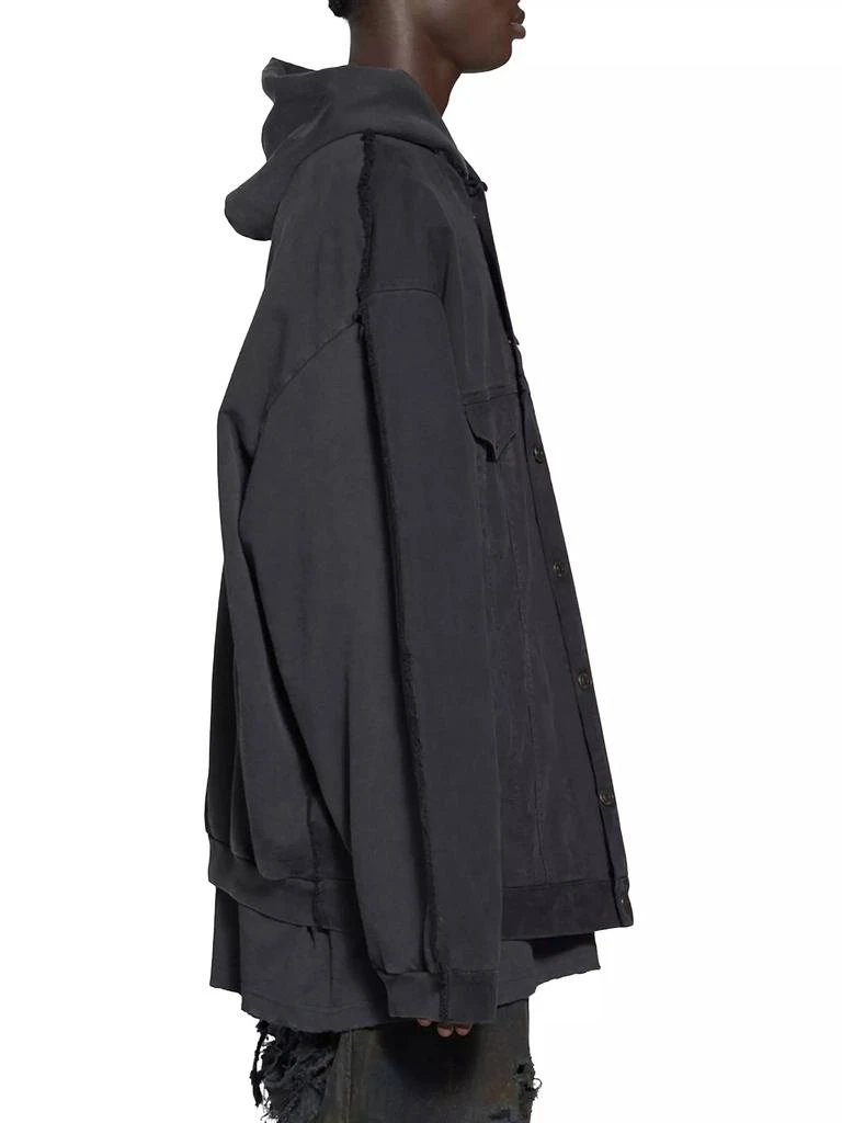 Balenciaga Paris Hybrid Hooded Jacket 3