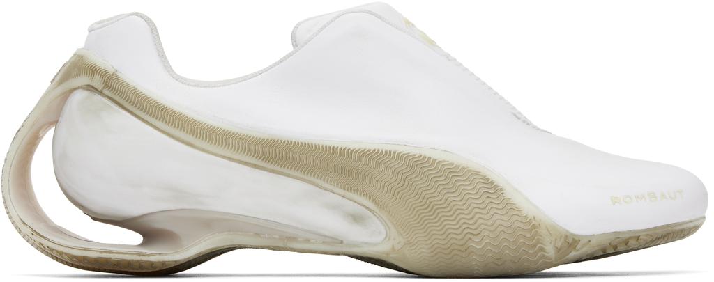 White Rombaut Edition Levitation Sneakers – On Sale Now with Up to