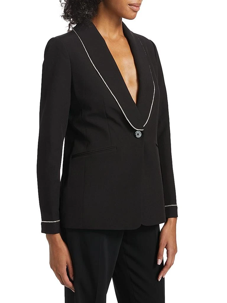 Tahari Lexy Crystal-Trimmed Blazer 4