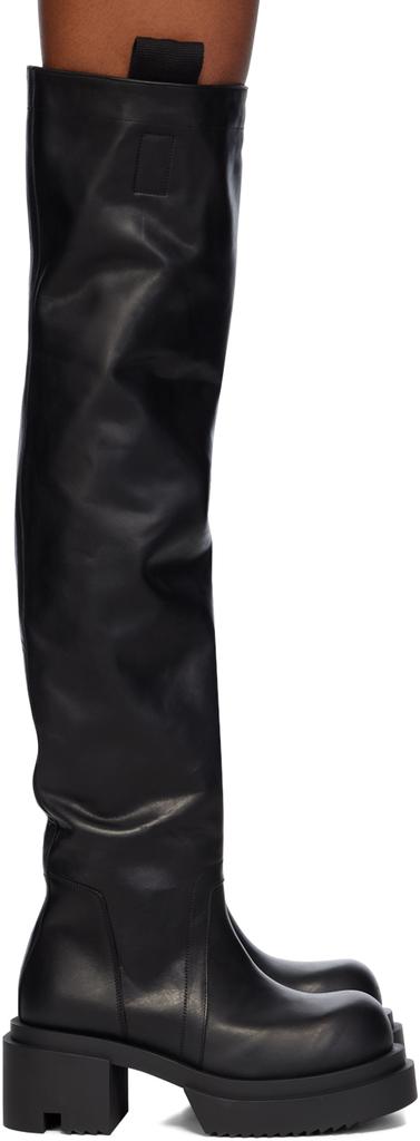Rick Owens Black Porterville Wader Bogun Boots IT-41 - Boots Rick Owens Black Porterville Wader Bogun Boots IT-41 - Boots