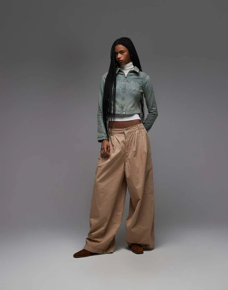 Levi
s Levi
s fitted denim trucker jacket in grunge overdye 2