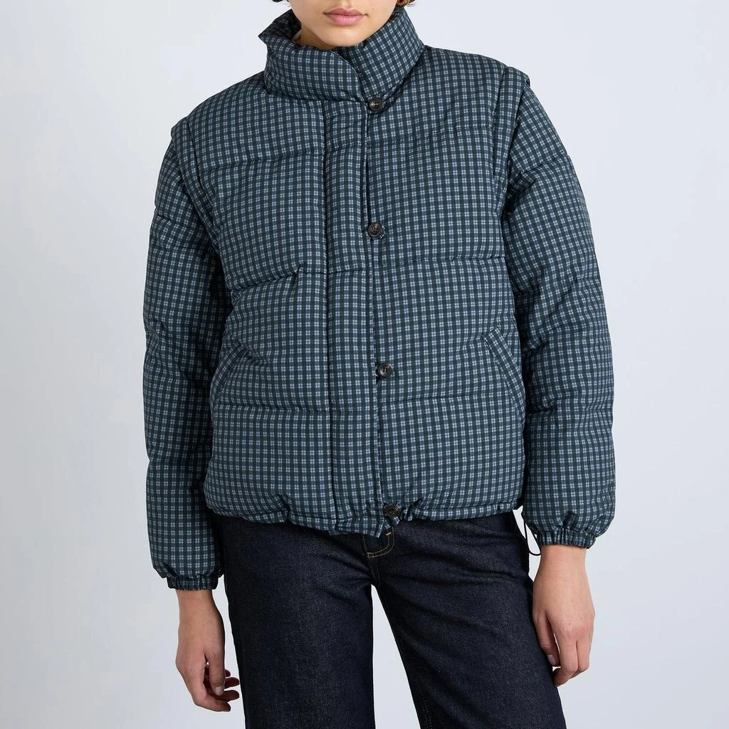 Damson Madder Damson Madder Pearl Recycled Shell 2-In-1 Puffer 1