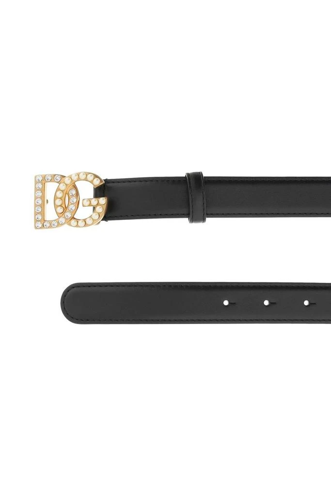 Dolce 
Gabbana Dolce 
Gabbana DG Logo Embellished Buckle Belt 2