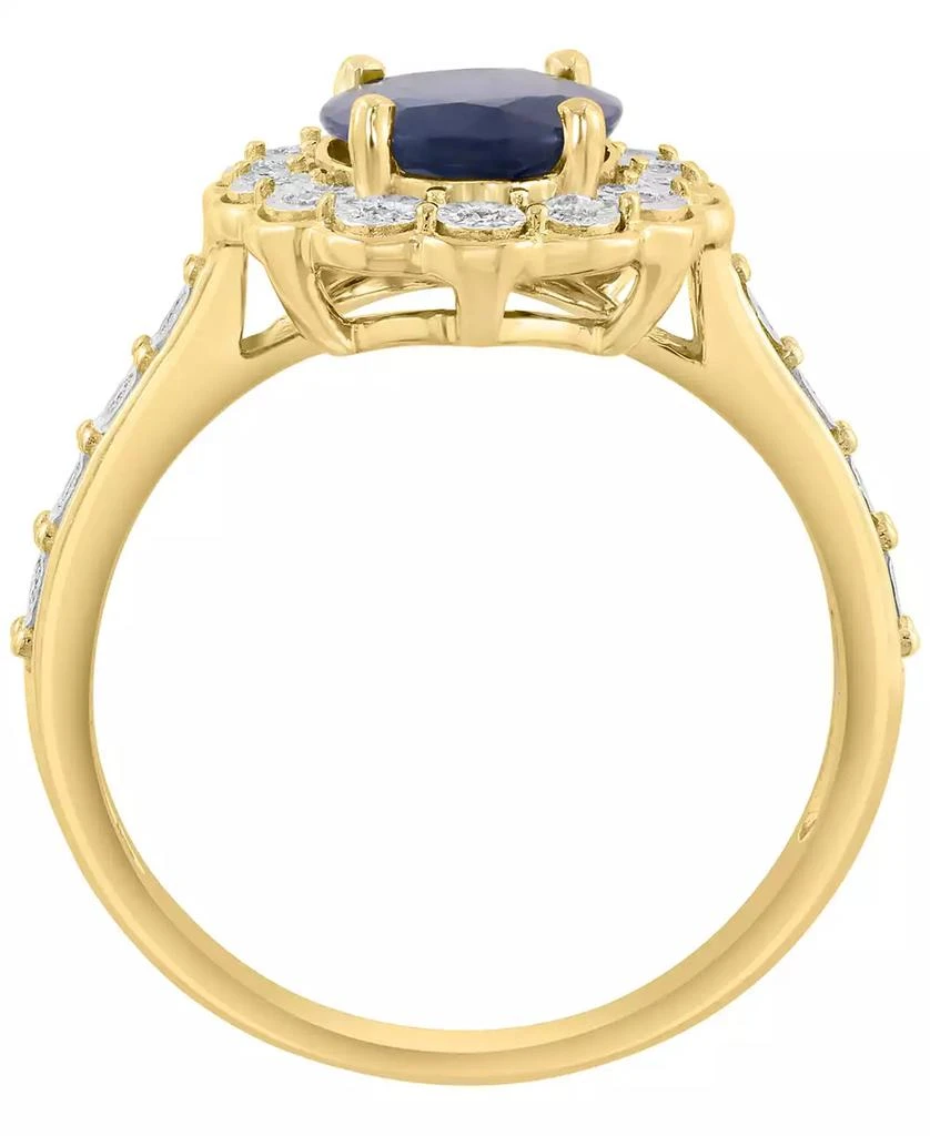 Effy Sapphire (1-3/4 ct. t.w.) 
Diamond (1/6 ct. t.w.) Ring in 14k Yellow Gold 2