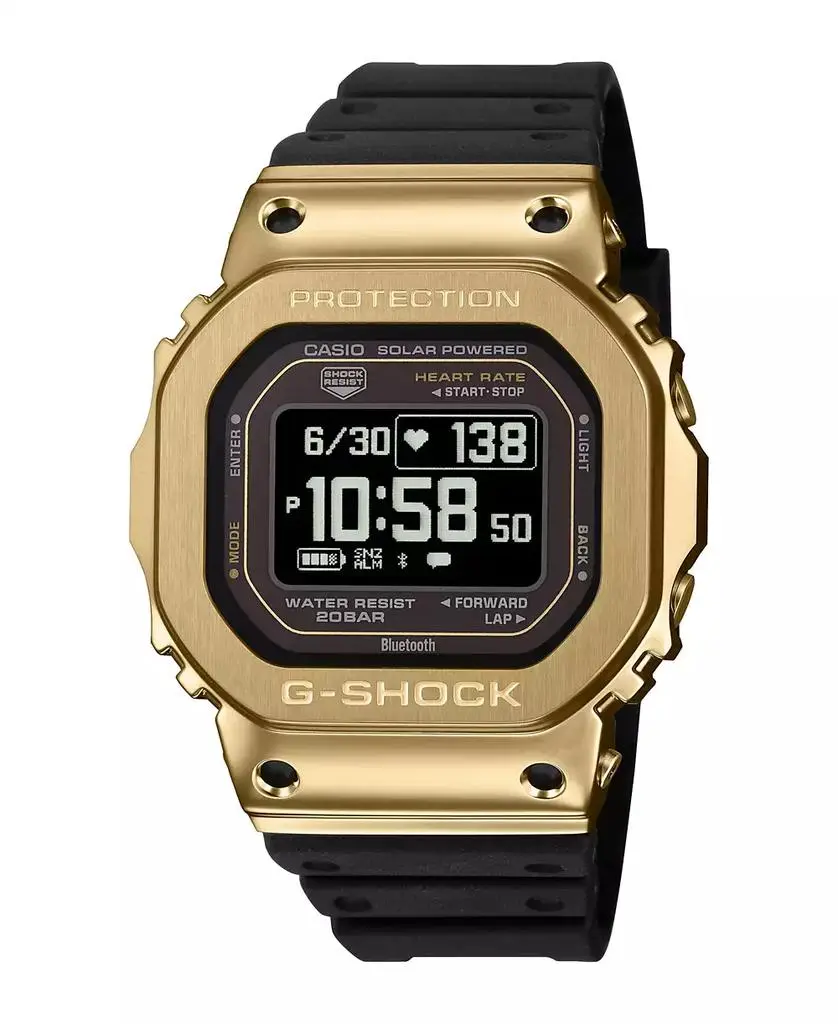 G-Shock Men's Japanese Quartz Digital Black Resin Watch 44.5mm