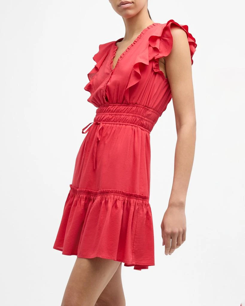 Paige Muriel Knit Ruffle Mini Dress 7