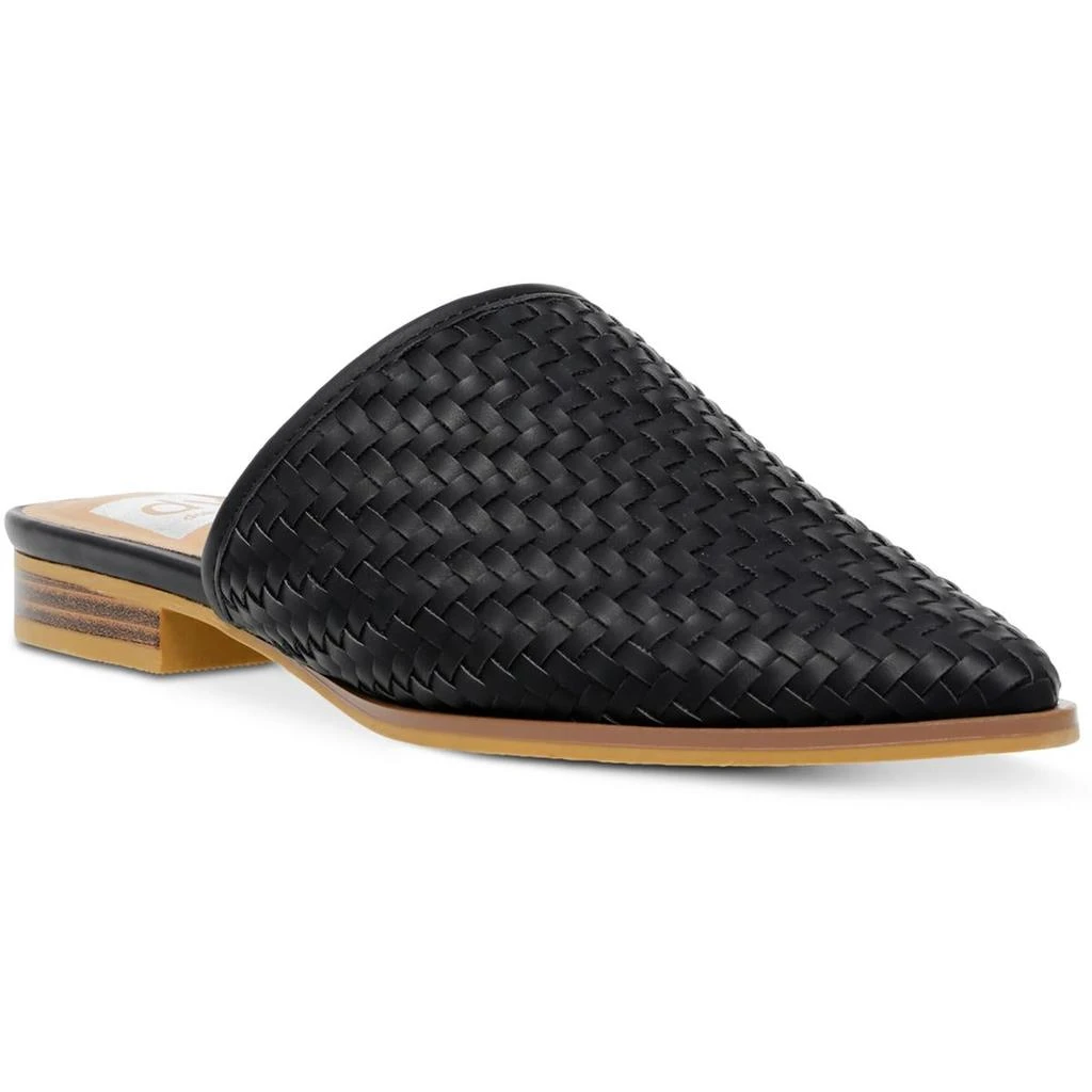 Dolce Vita Isobel Womens Faux Leather Woven Mules 1