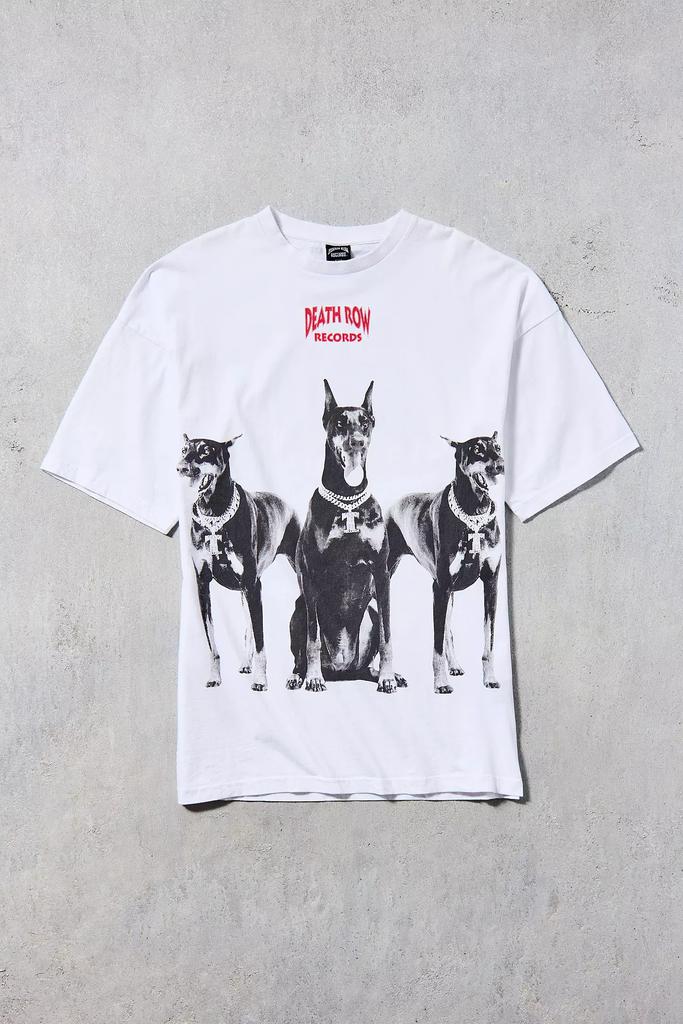 DEATH ROW RECORDS DOBERMAN DOGS 【BLACK】L Death Row Records Men's Doberman Dogs Graphic T-Shirt - Macy's
