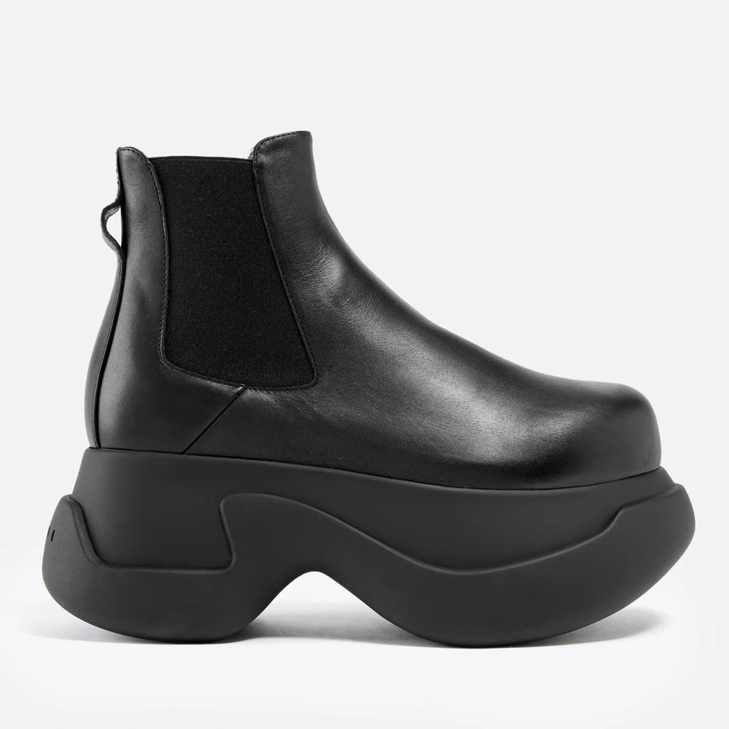 Marni Women's Chunky Leather Chelsea Boots 1