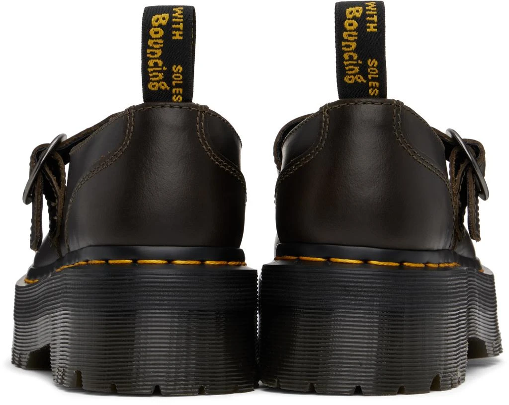 Dr. Martens Brown Addina Orleans Leather Platform Loafers 2