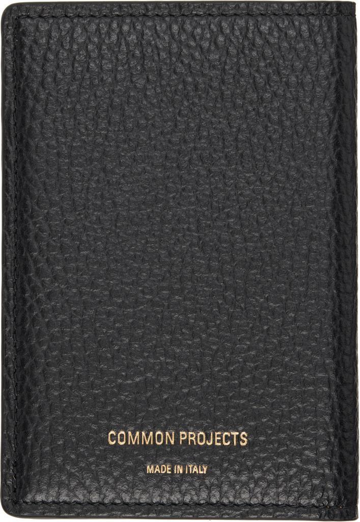 Common Projects Black Folio Wallet
