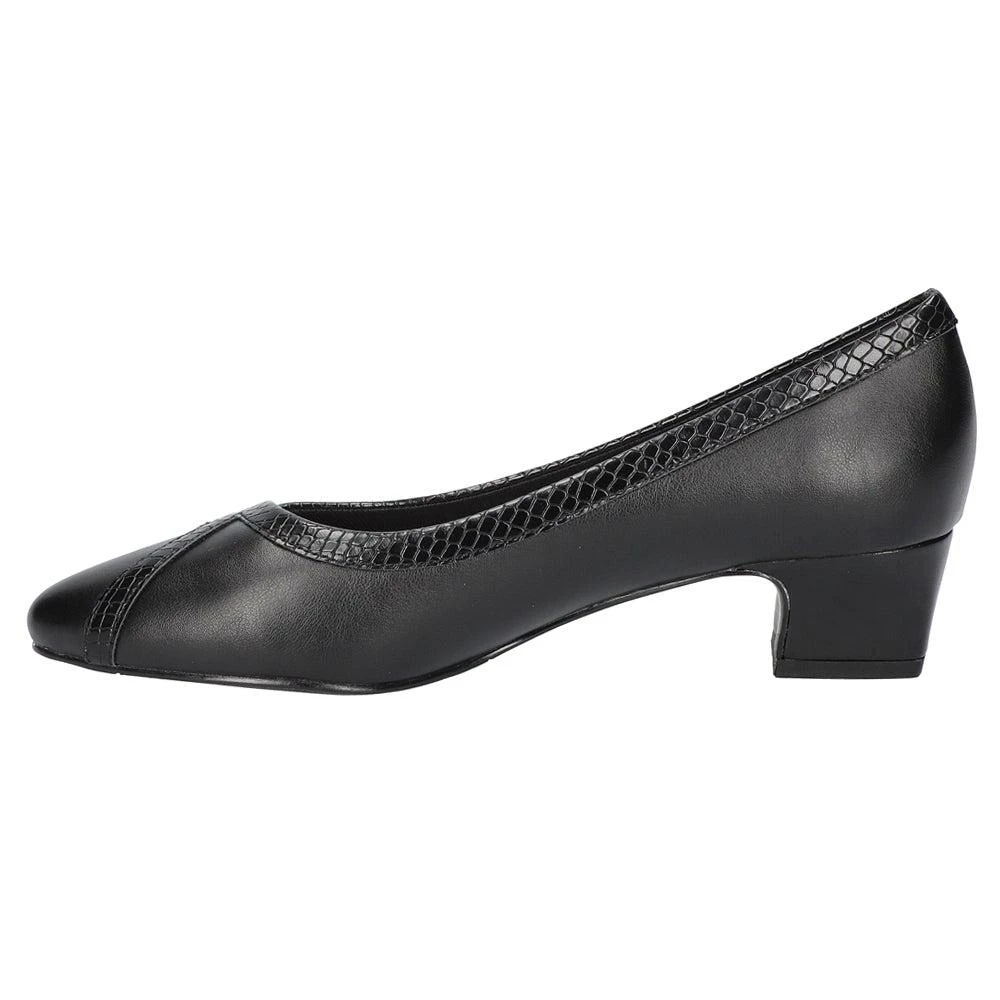 Easy Street Myrtle Round Toe Block Heel Pumps 3