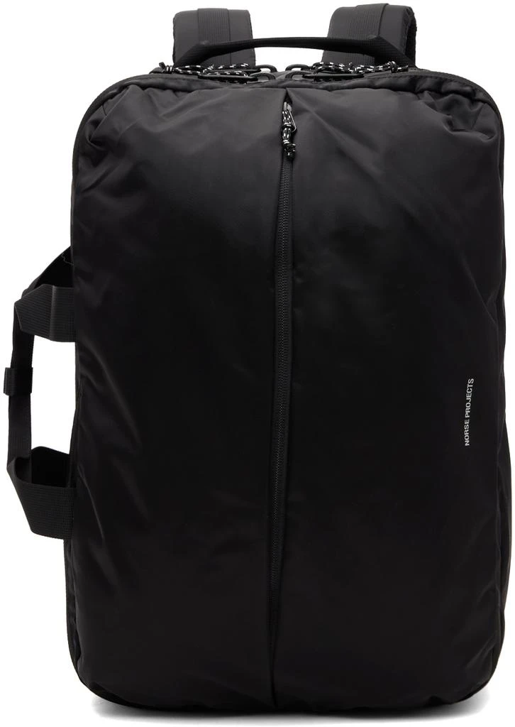 Norse Projects Black 3-Way Backpack 1