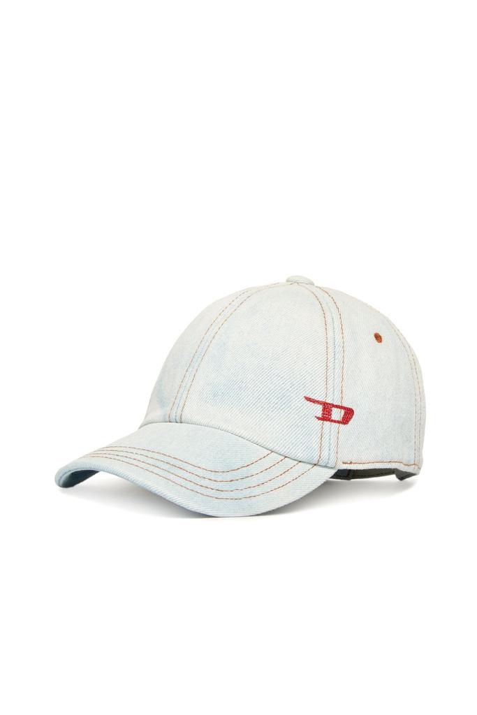 Diesel Diesel Kids D-Logo Embroidered Denim Baseball Cap