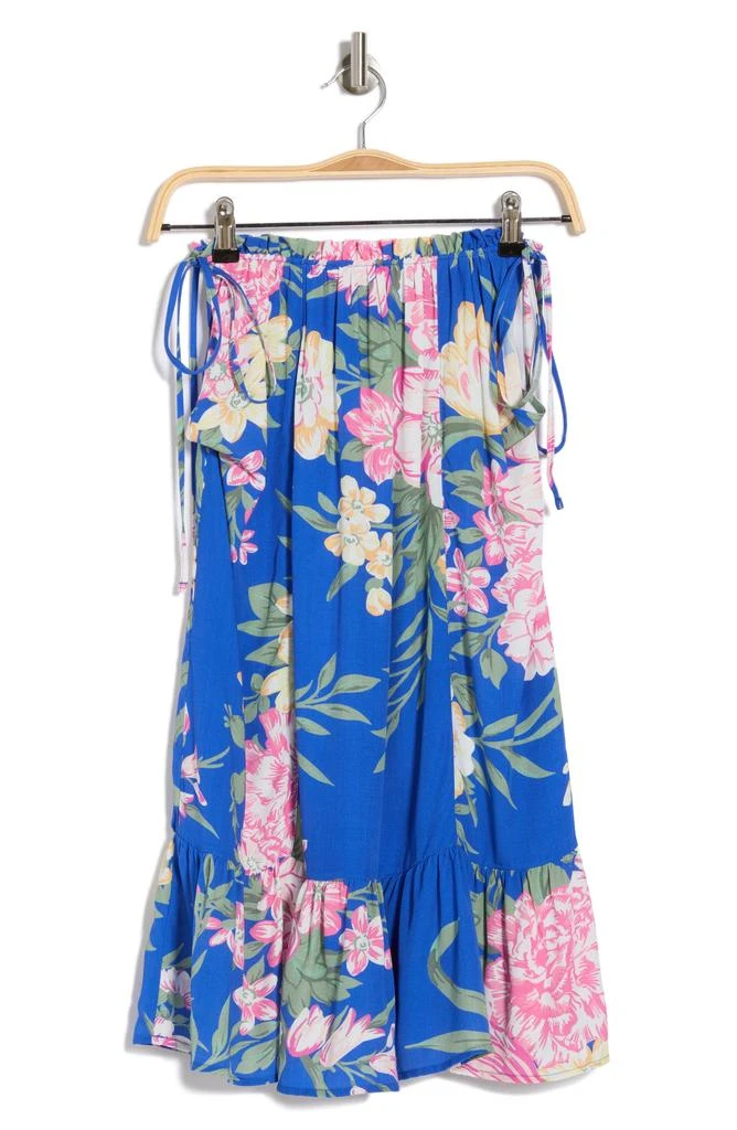 Maaji Floralia Magnolia Cover-Up Minidress 3