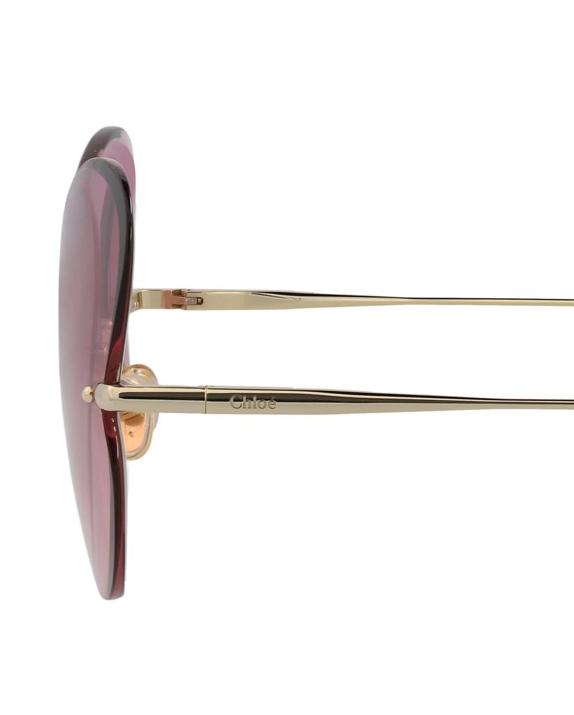 Chloé Cat Eye-Frame Metal Sunglasses 4