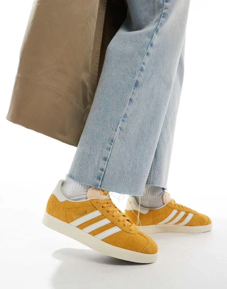 adidas gazelle silver green womens Adidas Womens Gazelle Indoor Shoes – Extra Butter main image 1