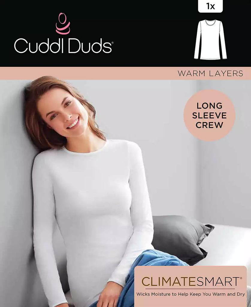 Cuddl Duds Plus Size Climatesmart Long-Sleeve Crewneck Top