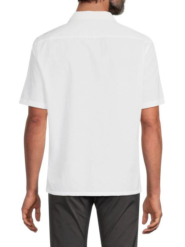 Theory Daze Textured Camp Shirt 2