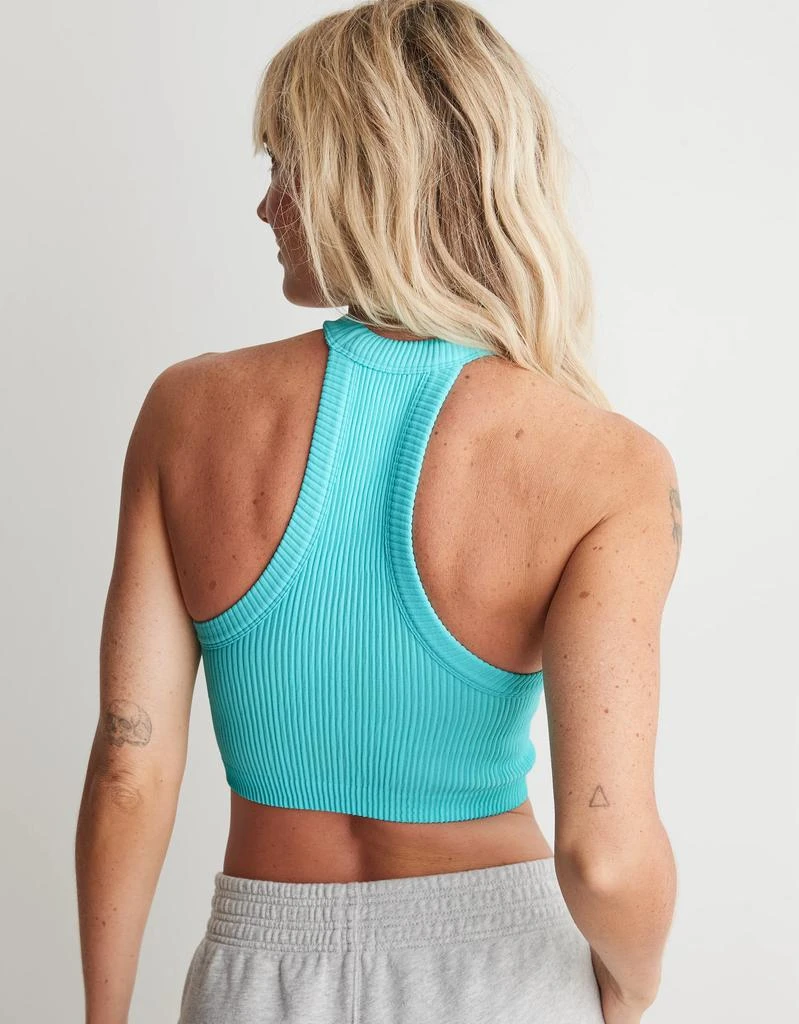 Aerie Superchill Seamless High Neck Bra Top 2
