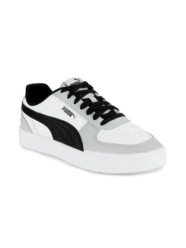 Puma Carter Perforated Leather Low Top Sneakers 2