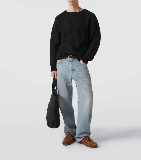 VisVim Logo wool and mohair-blend sweater 2