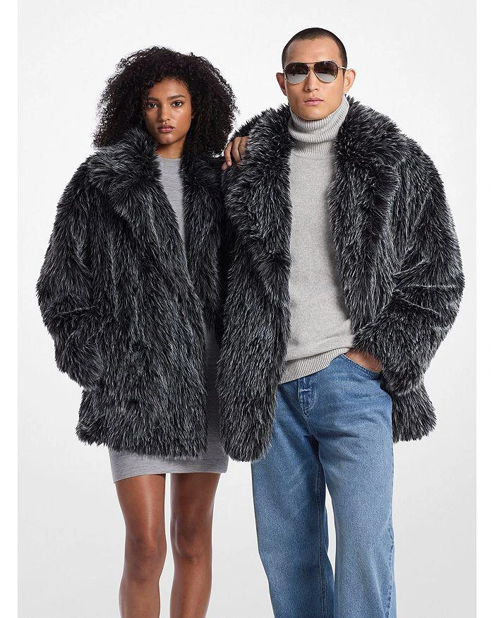 Michael Kors Faux Fur Coat 4