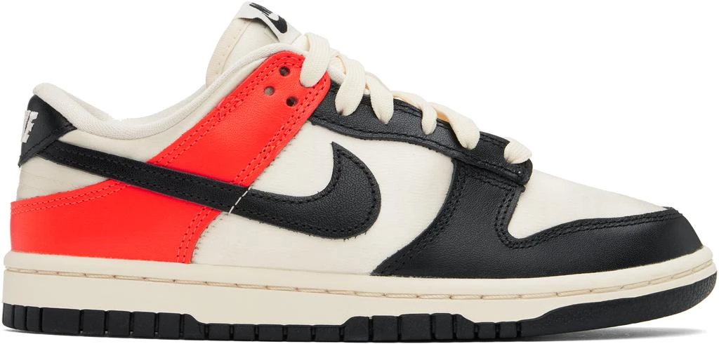 NIKE Black & Pink Dunk Low SE Sneakers 1
