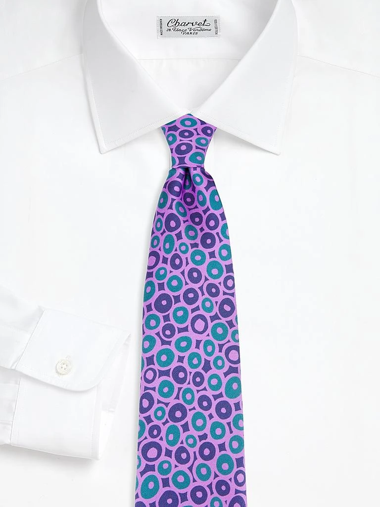 Charvet Coffee Bean Silk Tie 2