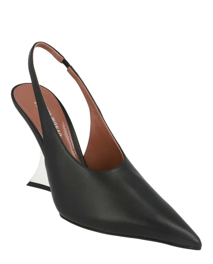 Paris Texas Nina Slingback Wedge Heels 2