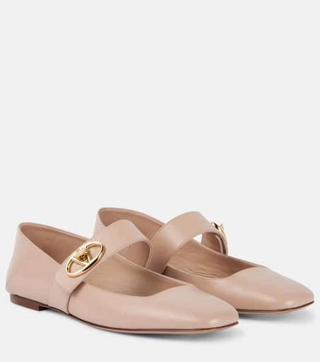 Valentino VLogo Locker Mary Jane flats 1