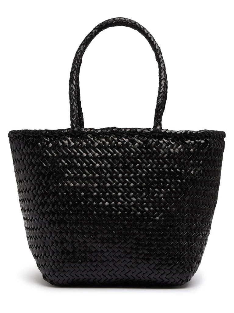 DRAGON DIFFUSION Grace Small Woven Leather Basket Bag 1