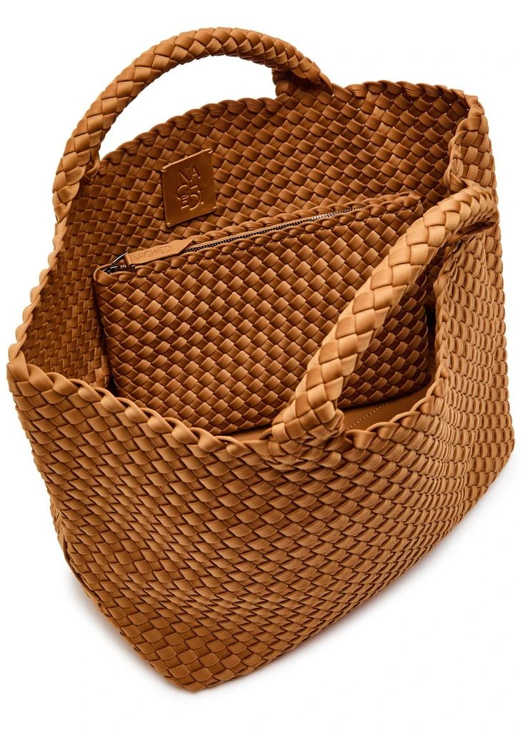 Naghedi St Barths medium woven tote 4