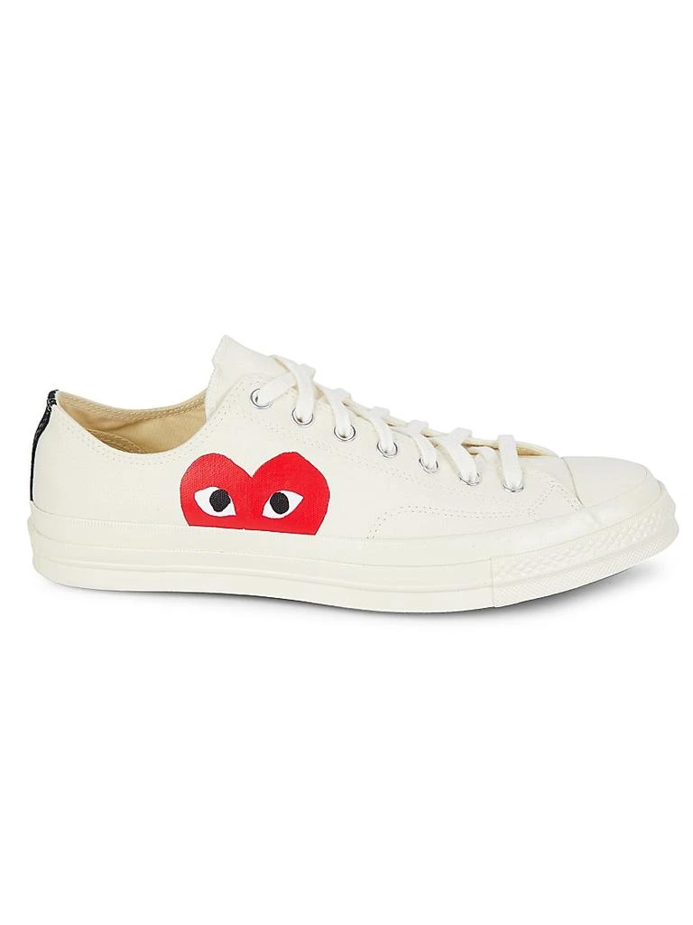 Comme des Garcons CdG PLAY x Converse Men's Chuck Taylor All Star One Heart Low-Top Sneakers 1