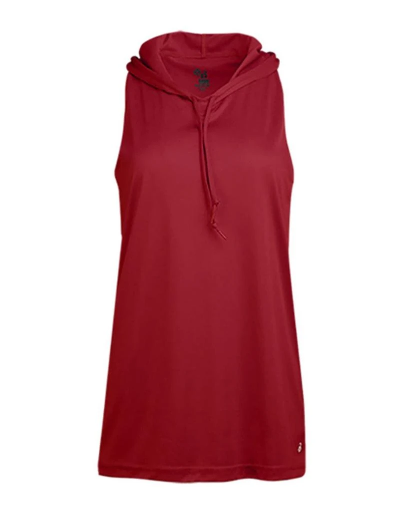 Badger Women's B-Core Racerback Hooded Tank Top 4