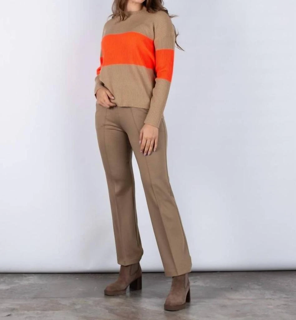 VILAGALLO Vilagallo - Pullover Color Block Sweater 5