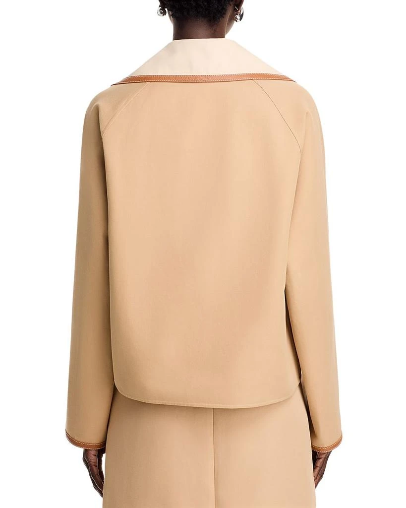 Lafayette 148 New York Reversible Wide Notch Lapel Jacket 4