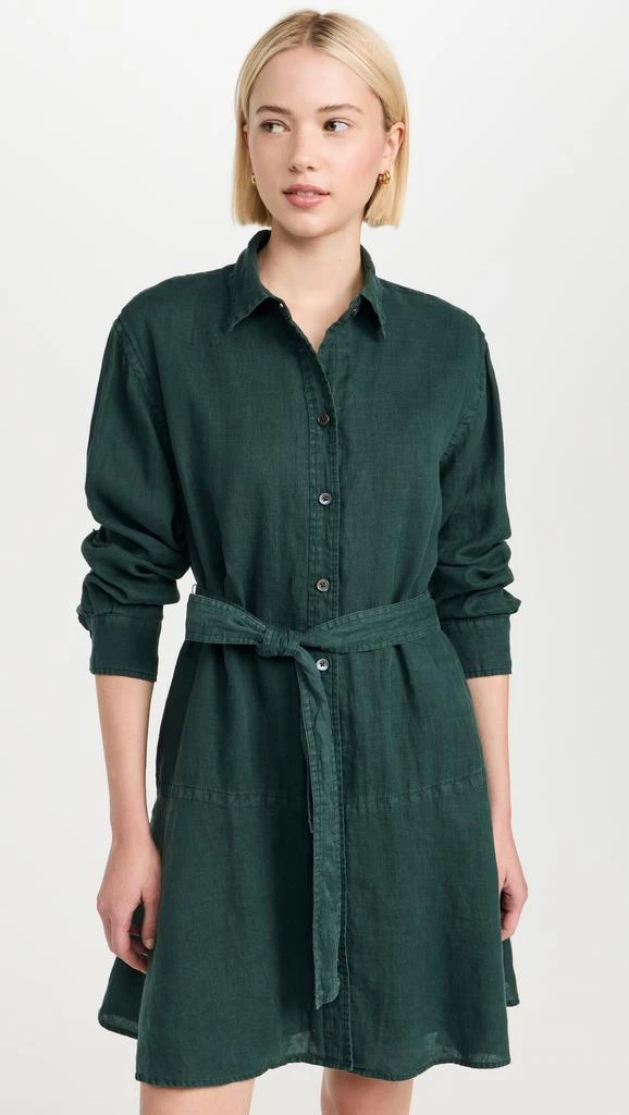 chinese dress ladies Alex Mill Alexis Linen Cotton Dress main image 0