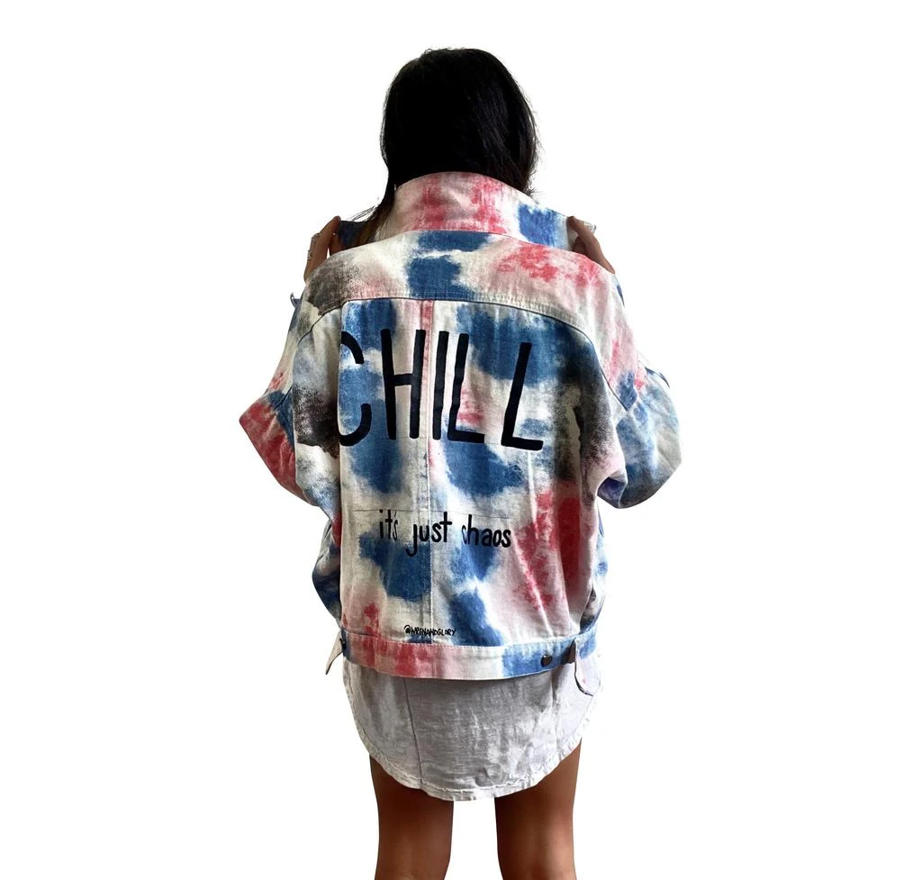 Wren + Glory 'CHAOS AND CHILL' DENIM JACKET 3