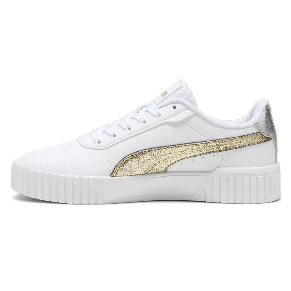 Puma Carina 2.0 Metallic Shine Lace Up Sneakers 3