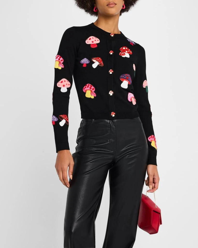 Alice + Olivia Ruthy Mushroom Cardigan 4