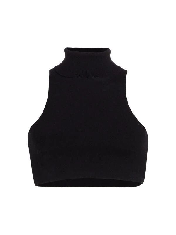 Zeynep Arçay Cropped Turtleneck Top 5