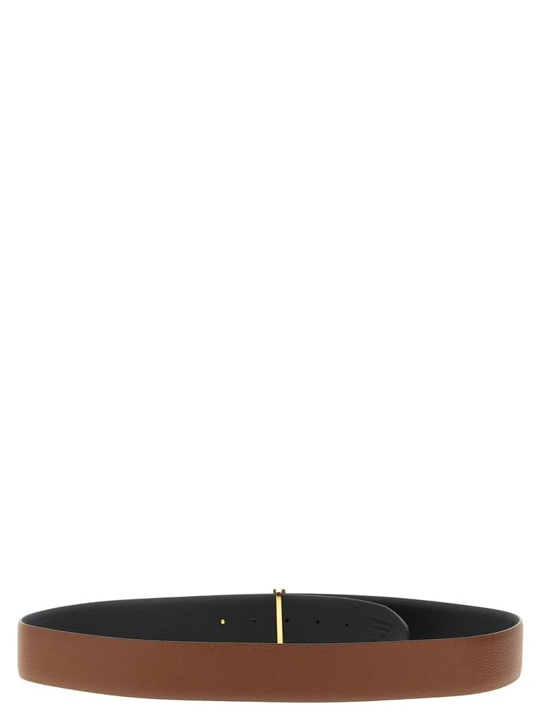 Tom Ford Tom Ford Reversible Ridge Buckle T Belt 2