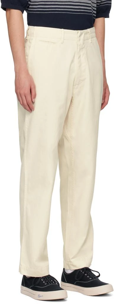 Nanamica Off-White Wide Trousers 2