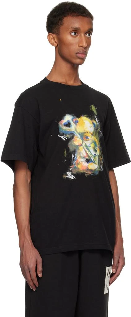 We11done Black Teddy Bear T-shirt 2