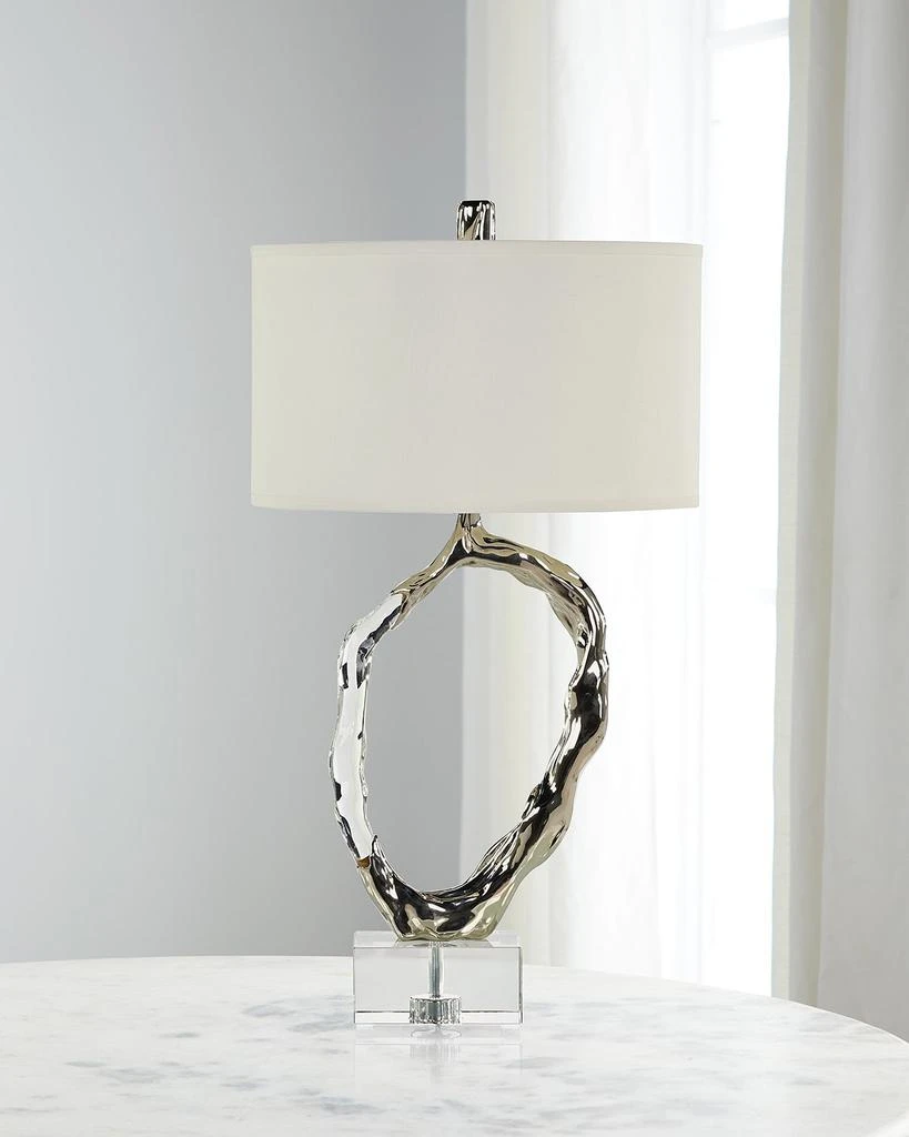 John Richard Metallic Ice 32.5" Table Lamp