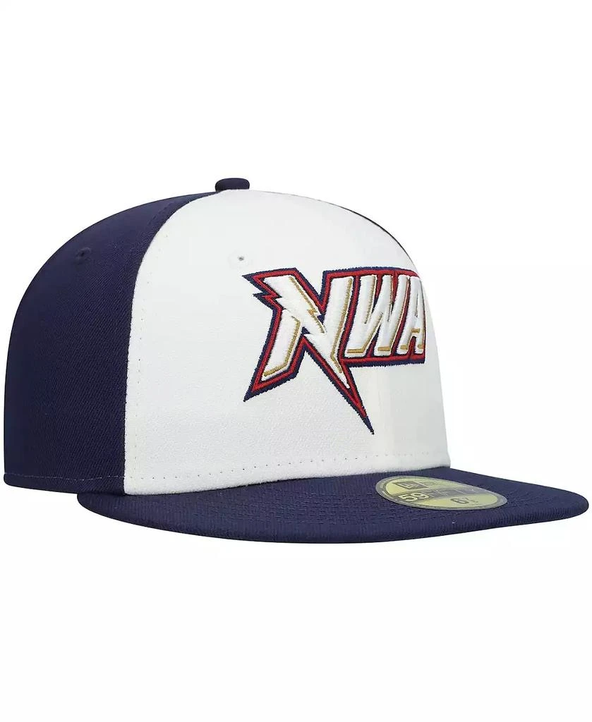 New Era Men's White Northwest Arkansas Naturals Authentic Collection Team Alternate 59FIFTY Fitted Hat 3