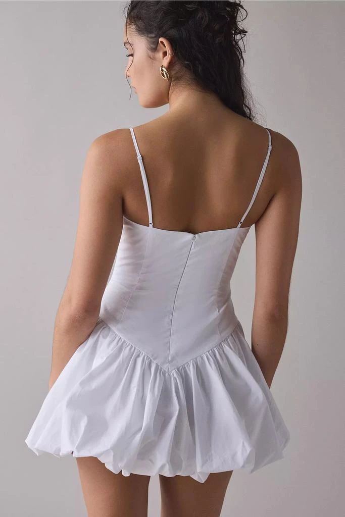 Bardot Bardot Lissett Drop Waist Poplin Bubble Mini Dress 5