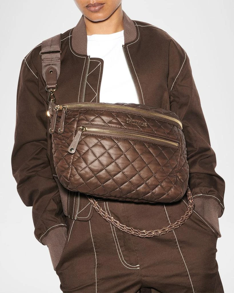 MZ Wallace Crosby Quilted Nylon Sling Crossbody Bag 2
