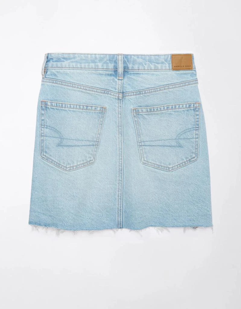 AE AE Stretch Crossover High-Waisted Perfect Denim Mini Skirt 4
